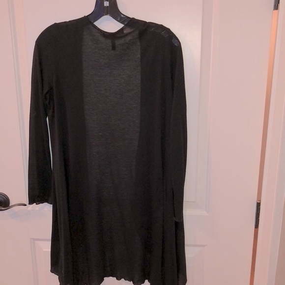 BCBG Long sheer open cardigan by BCBG Max AZRIA - Picture 2 of 8